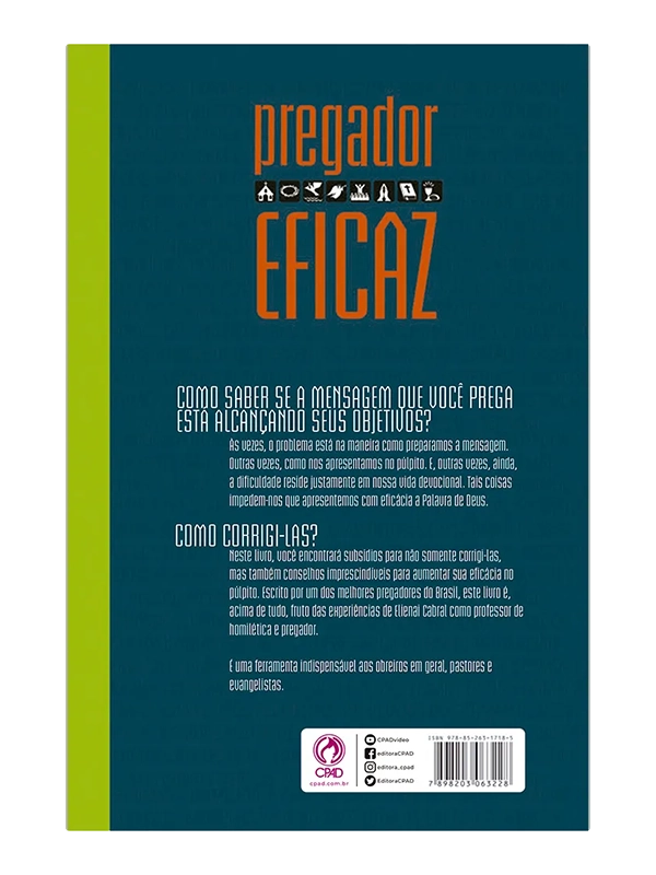 O pregador eficaz, Elienai Cabral - CPAD