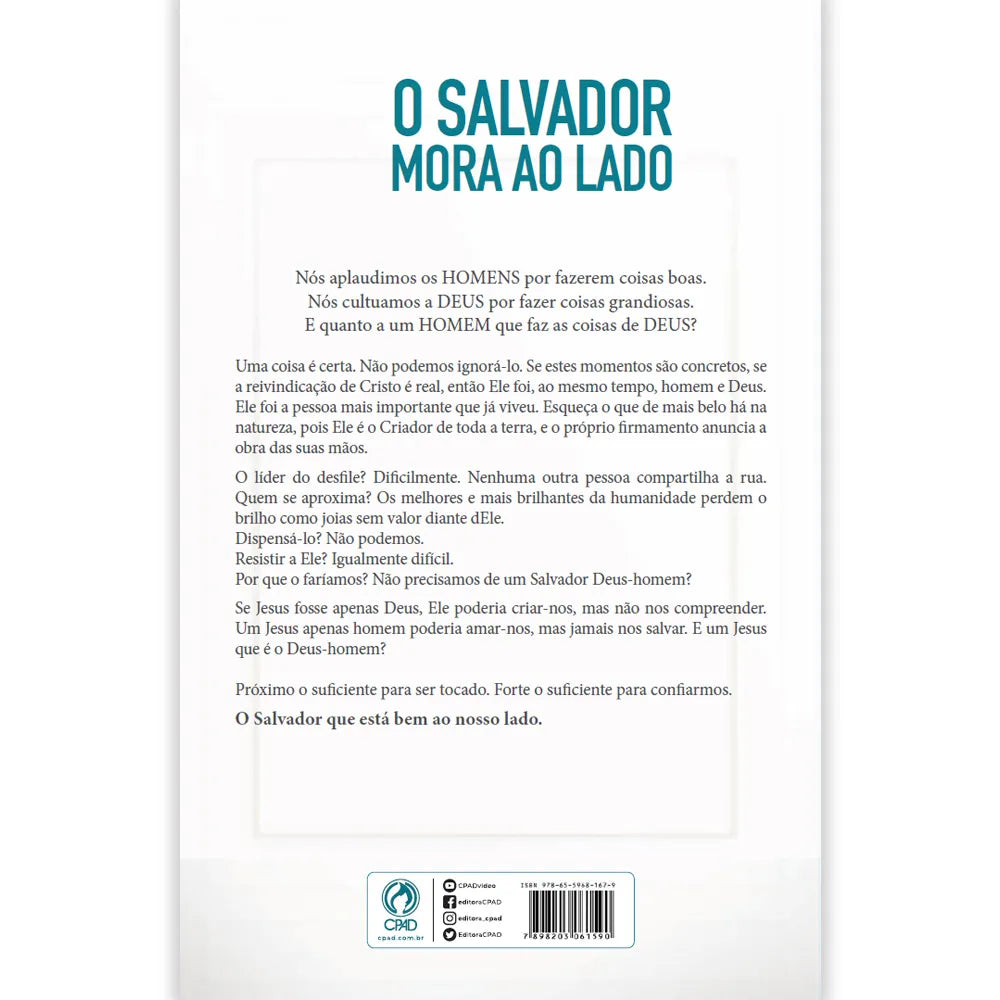 O Salvador mora ao lado, Max Lucado - CPAD