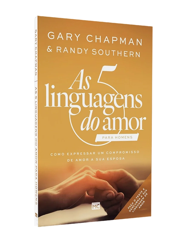 As 5 linguagens do amor para homens I Gary Chapman I Nova Capa