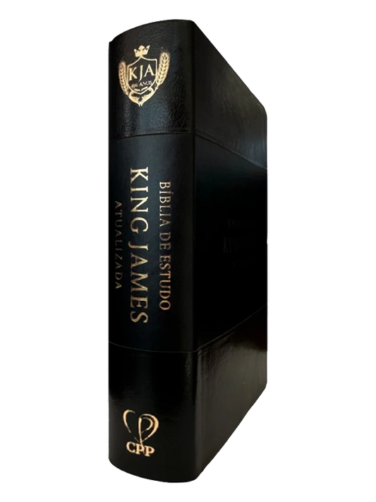 Bíblia KJA Estudo Full Color I Capa Preta