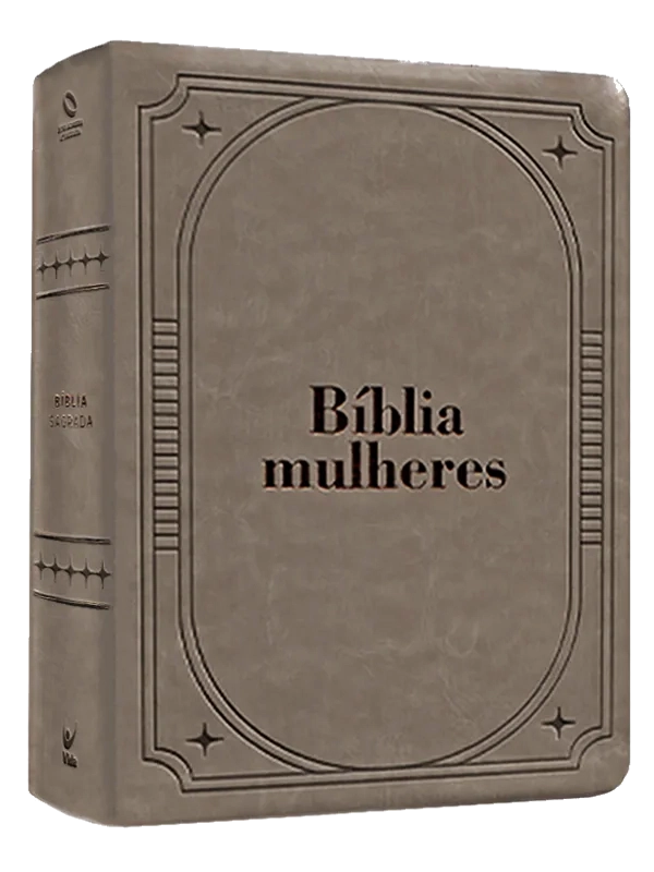 Bíblia Mulheres I Viviane Martinello I NAA I Capa Luxo Acinzentada