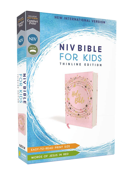 Bible For Kids Pink/Gold, Thinline