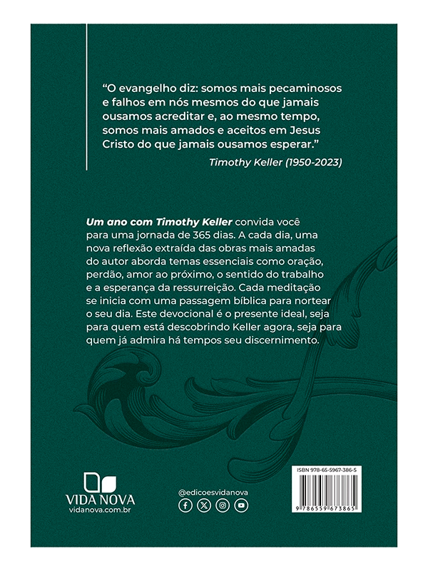 Um ano com Timothy Keller I Timothy Keller