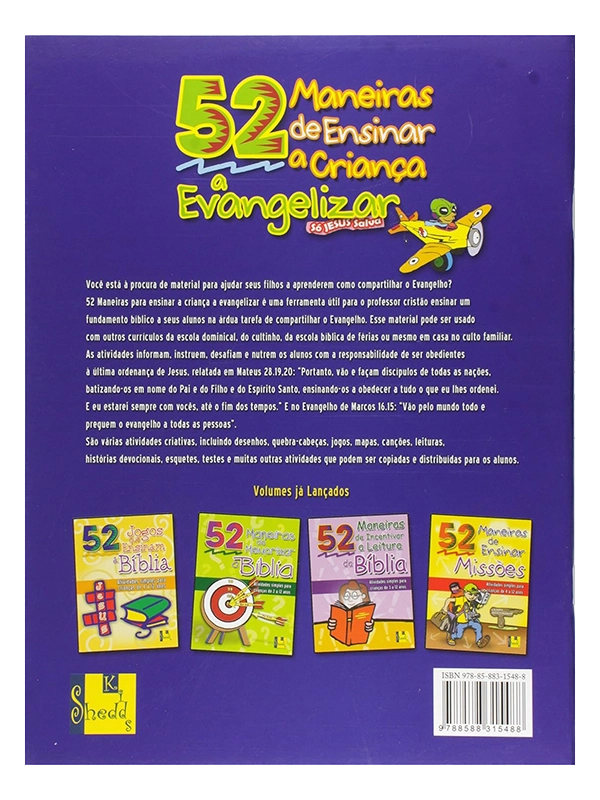 52 Maneiras de Ensinar a Criança a Evangelizar | Barbara Hibschman