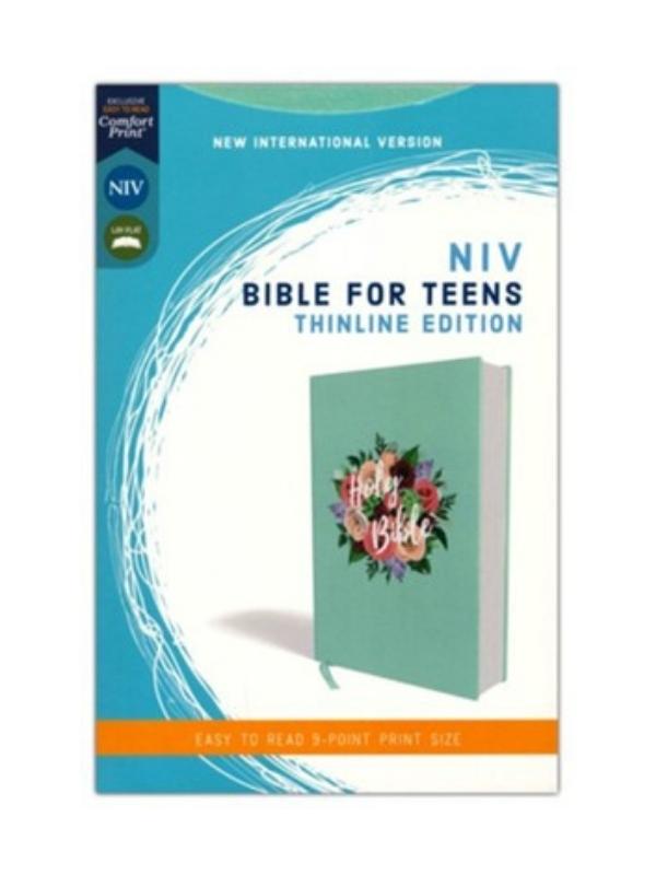 NIV Thinline Bible for Teens | Comfort Print | Floral