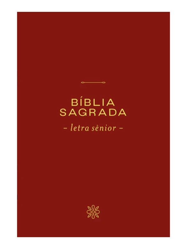 Bíblia NVI I Letra Sênior I Couro-soft vinho I Leitura Perfeita