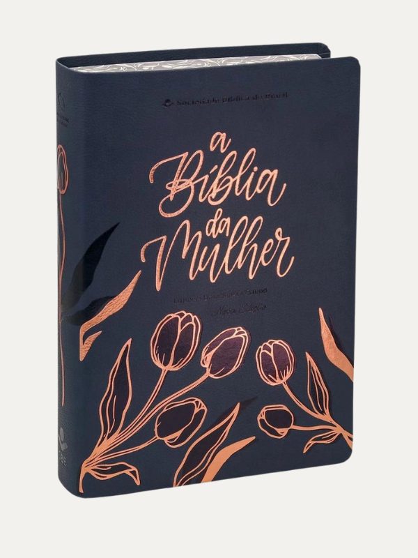 A Bíblia da Mulher I Nova Edição I Tamanho Portátil I NAA I Azul Escuro