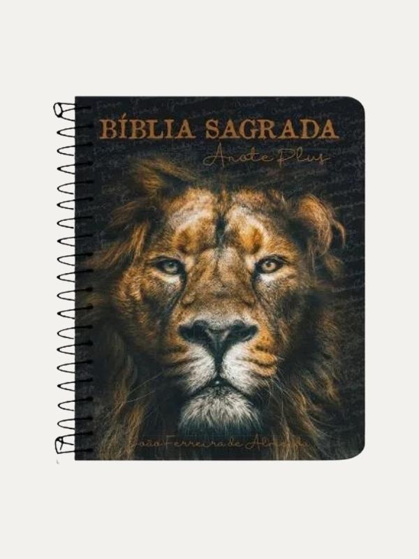Bíblia Anote Leão de Judá, ARC PLUS