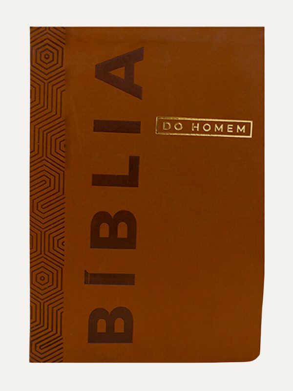 Bíblia De Estudo NVI Do Homem I Capa Luxo Marrom