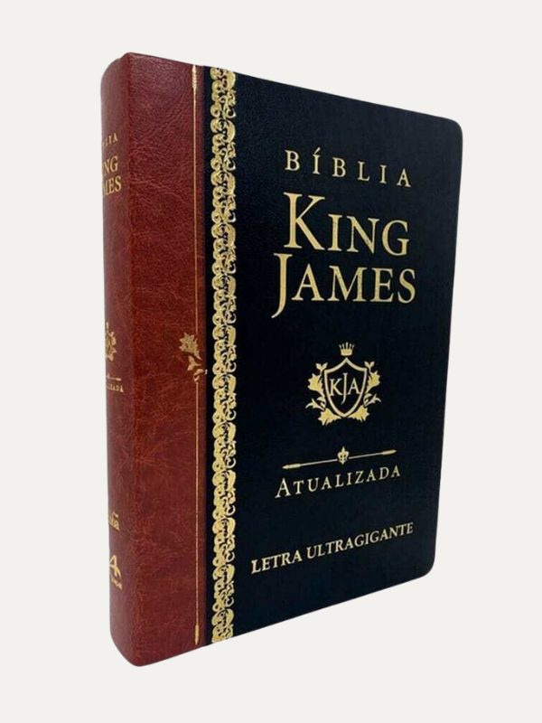 Bíblia King James Atualizada Ultra Gigante Preta- Abba