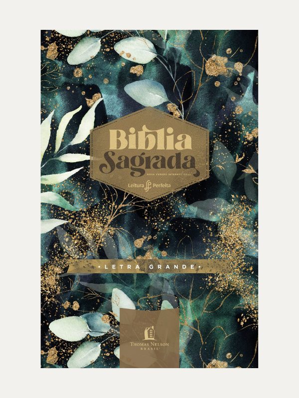 Bíblia Leitura Perfeita I NVI I Jardim Noturno I Capa Dura