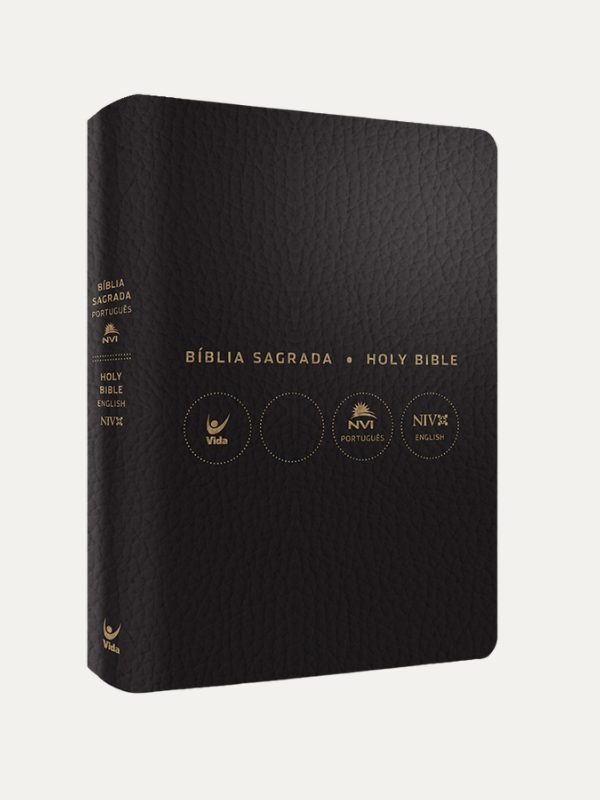 Bíblia Bilingue Português-Inglês | Couro Sintético