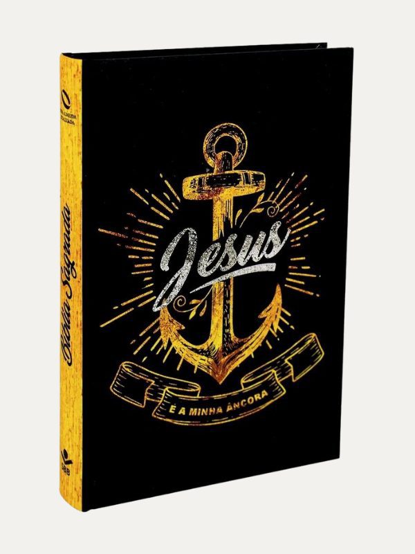 Bíblia Sagrada I Capa Dura Jesus É Minha Âncora I NAA