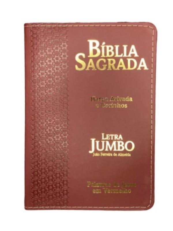 Bíblia Sagrada | Letra Jumbo | Harpa Avivada | Estrela Bordo