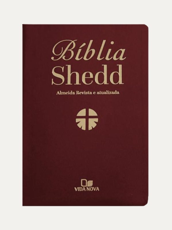 Bíblia Shedd I Couro Bonded Vinho