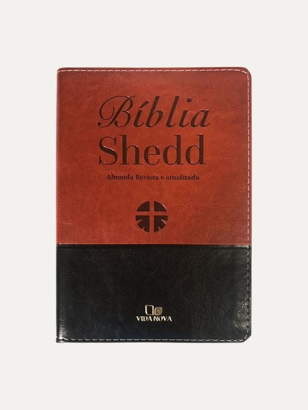 Bíblia Shedd Marrom e Preto, RA