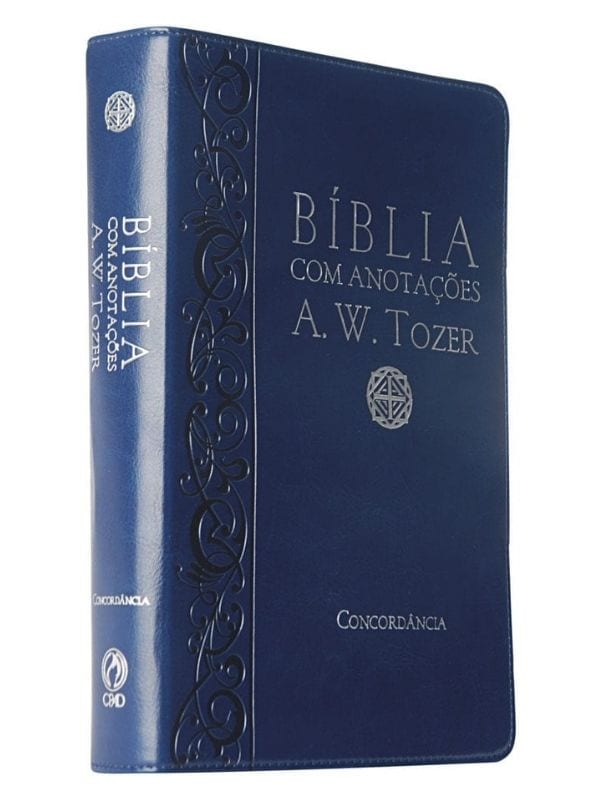 Bíblia com anotações A.W. Tozer Azul - CPAD