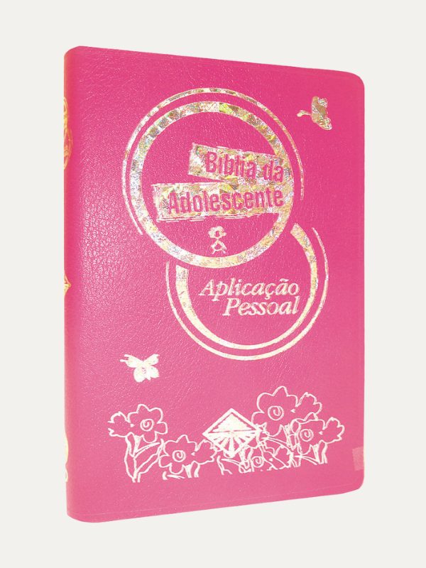 Bíblia da Adolescente Aplicação Pessoal Luxo Rosa, CPAD