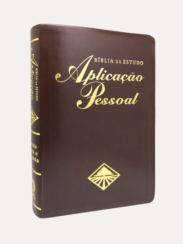 Bíblia de Estudo Aplicação Pessoal I Marrom Grande