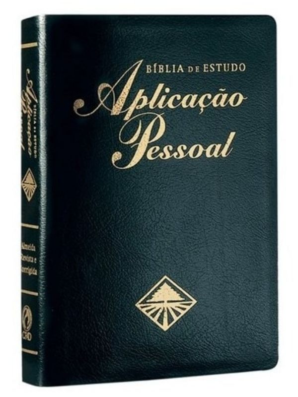 Bíblia de Estudo Aplicação Pessoal, capa preta GR - CPAD