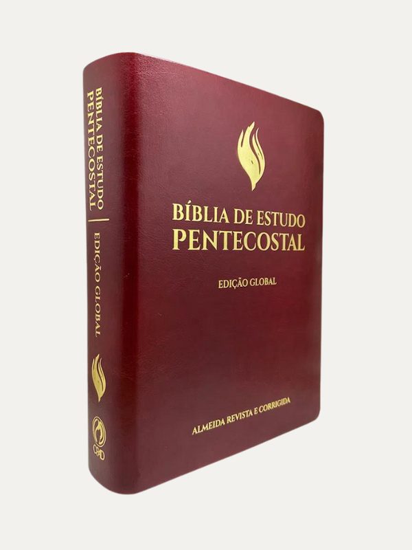 Biblia de Estudo Pentecostal Global I Vinho