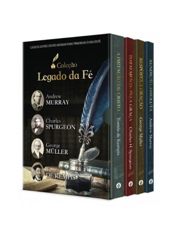 Box I Legado da Fé I 4 volumes