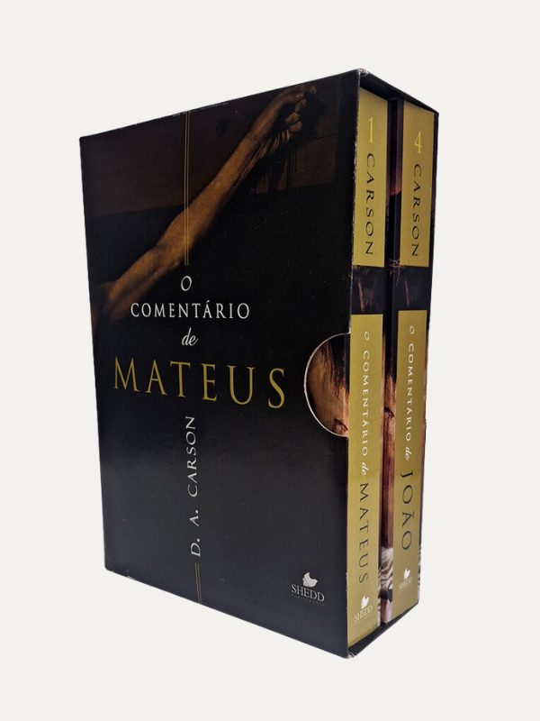Box Comentário de Mateus e João - D. A. Carson - Shedd