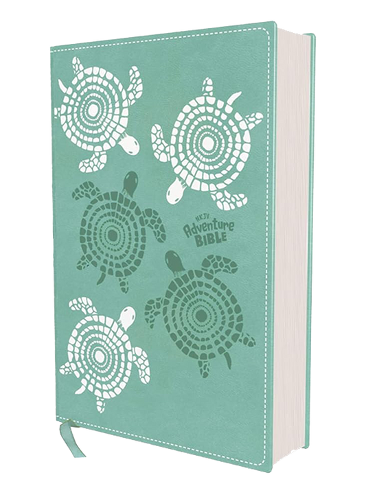 NKJV, Adventure Bible, Leathersoft, Teal, Full Color