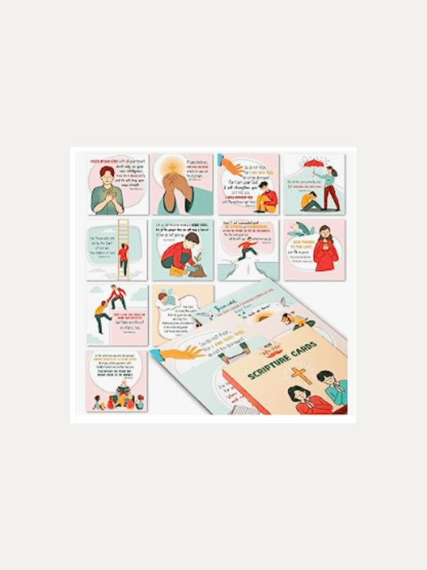 Cartão de Oração I Versículos I 30 Unidades