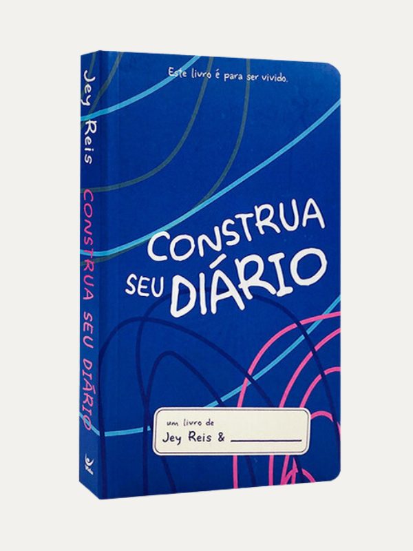 Construa seu diário I Capa Azul