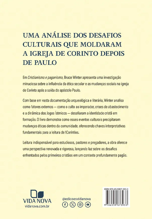 Cristianismo e Paganismo | Bruce W. Winter | Vida Nova