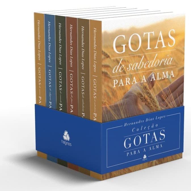 Coleção gotas para alma (Kit 6 livros) I Hernandes Dias Lopes
