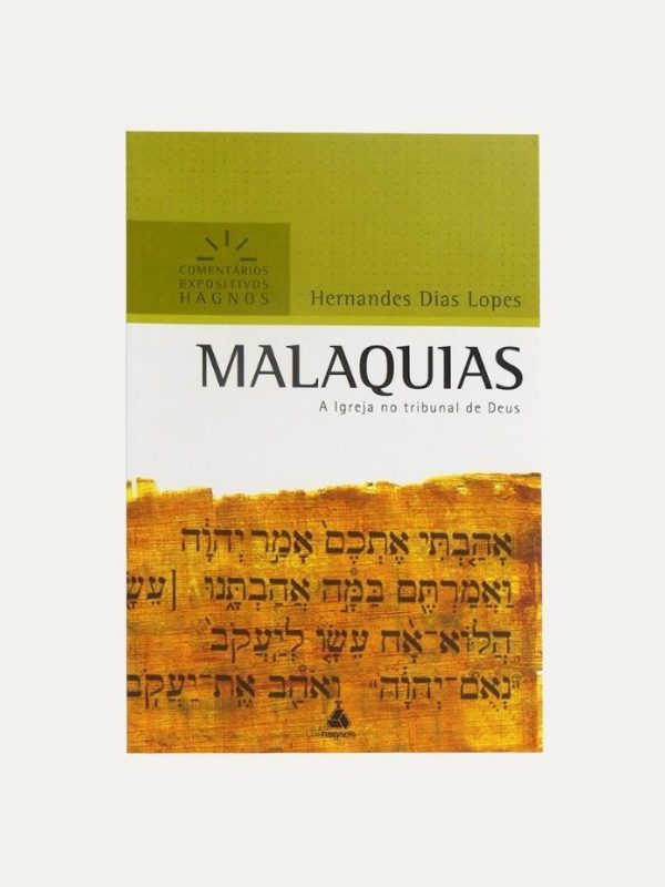 Malaquias Com. Expositivos, HDL - Hagnos