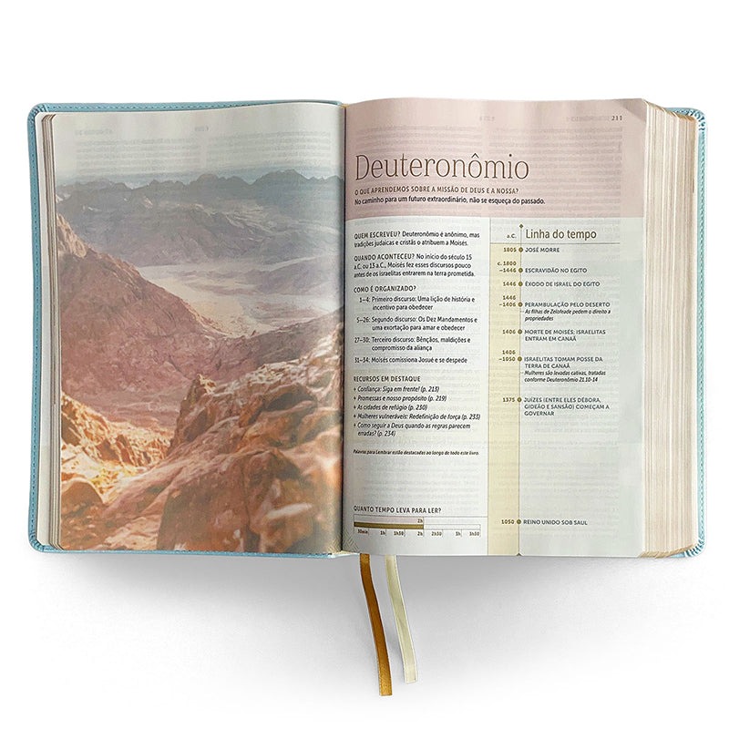 Bíblia de Estudo Para Toda Mulher | NVT | Capa Bege