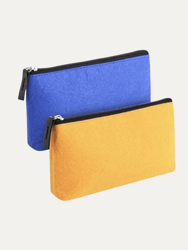 Porta Lápis I Tecido Amarelo I 1 Unidade