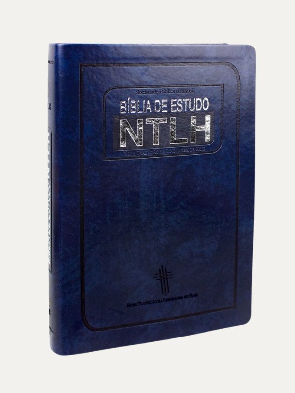 Bíblia de Estudo NTLH I Grande | Azul