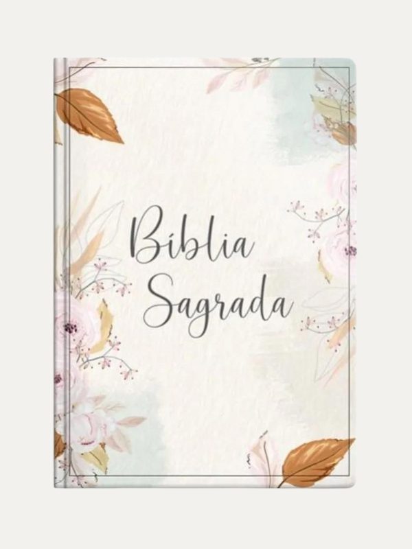 Bíblia Sagrada Extra Gigante Rosa Poema