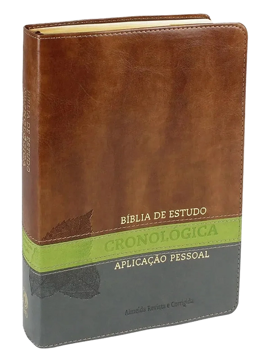 Bíblia de Estudo Cronológica Aplicação Pessoal I Tarja Verde I CPAD