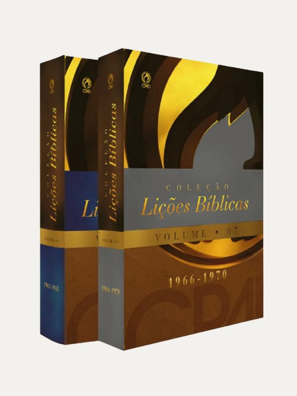 Coleção lições bíblicas (1961-1970) I Vol. 6 e Vol. 7