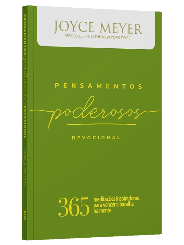 Devocional Pensamentos Poderosos | Joyce Meyer