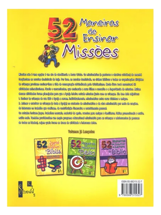 52 Maneiras de Ensinar Missões | Nancy S. Williamson