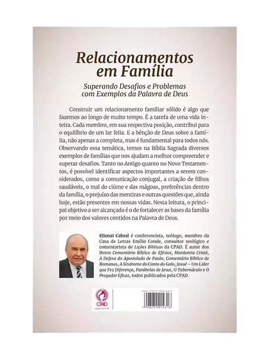 Relacionamentos em família I Elienai Cabral I CPAD