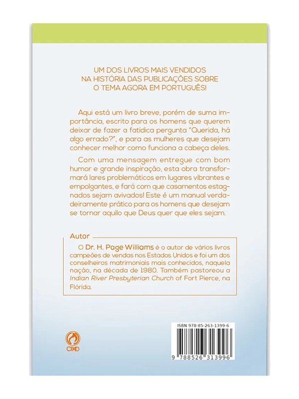 Querida, há algo errado? I Dr. H. Page Williams I CPAD
