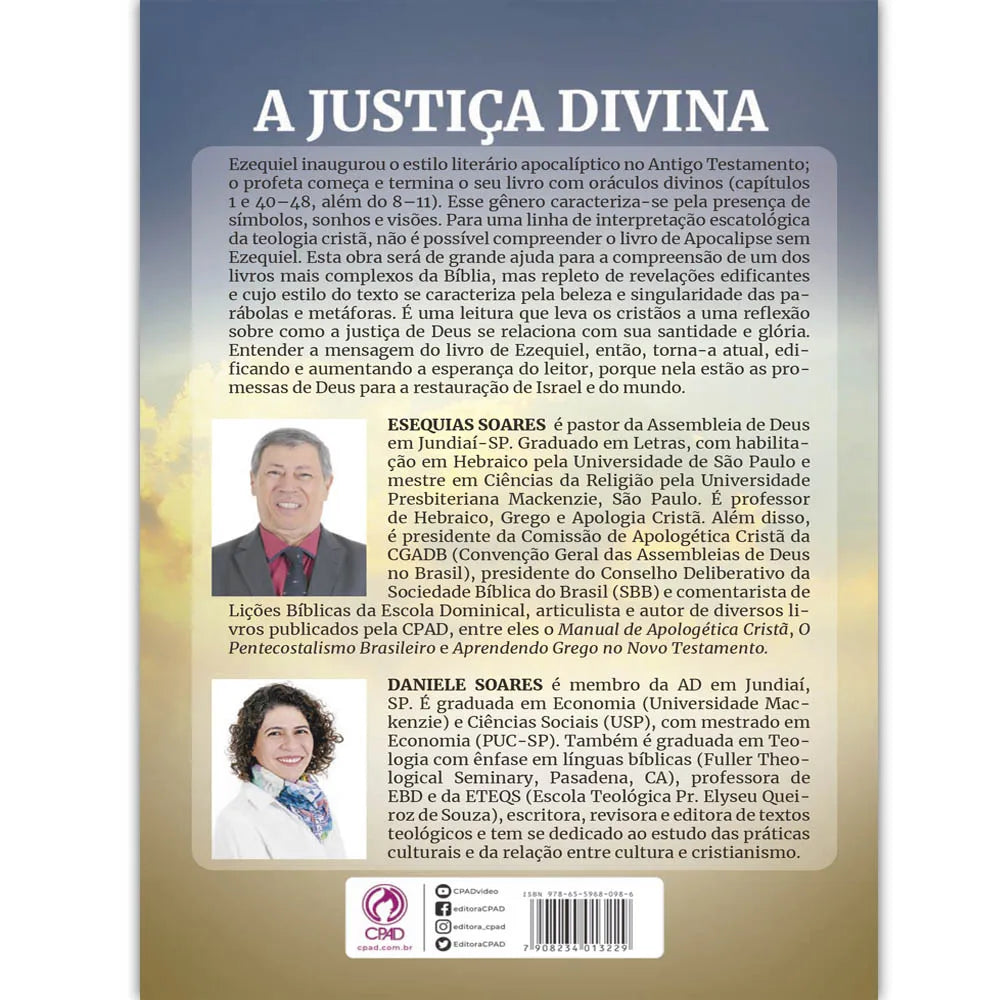 A justiça divina I Esequias Soares & Daniele Soares I CPAD