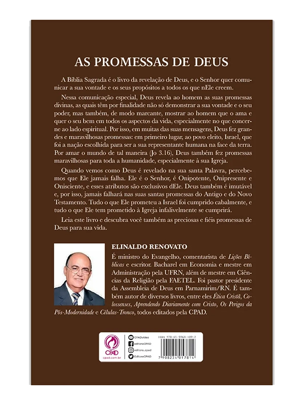 As promessas de Deus I Elinaldo Renovato I CPAD
