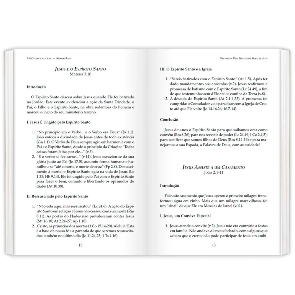 150 estudos e mensagens de Orlando Boyer I CPAD