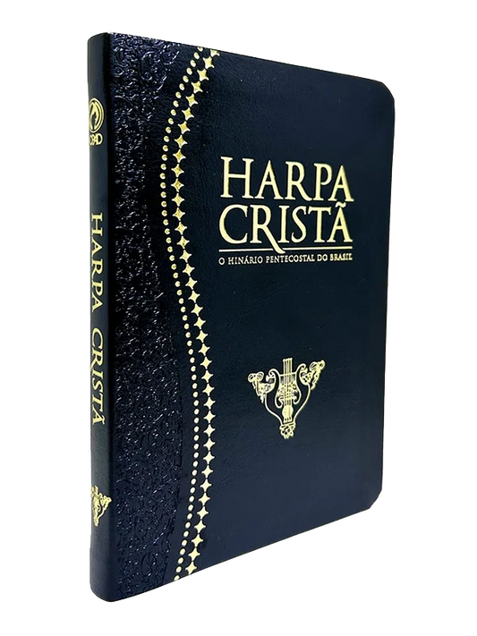 Harpa Cristã | Grande | Luxo Preta
