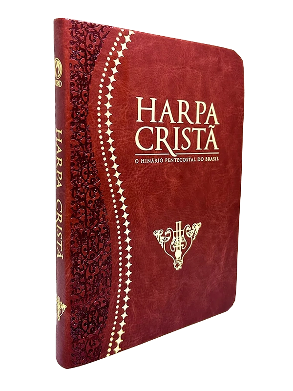 Harpa Cristã | Grande | Luxo Marrom