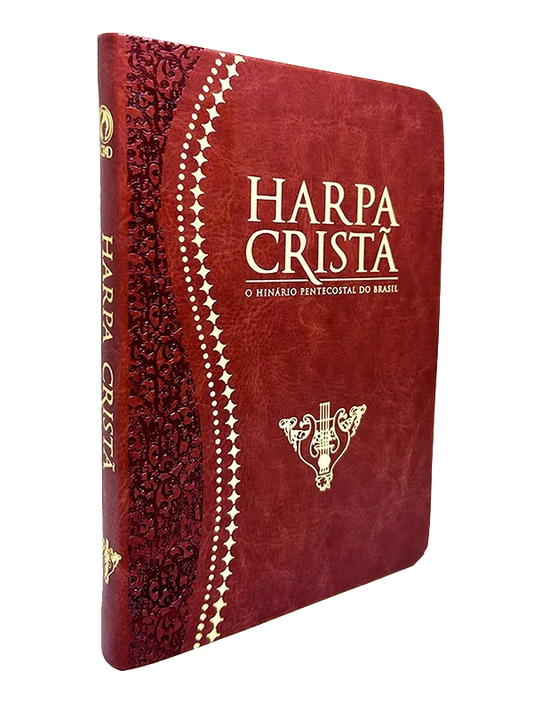 Harpa Cristã | Grande | Luxo Marrom