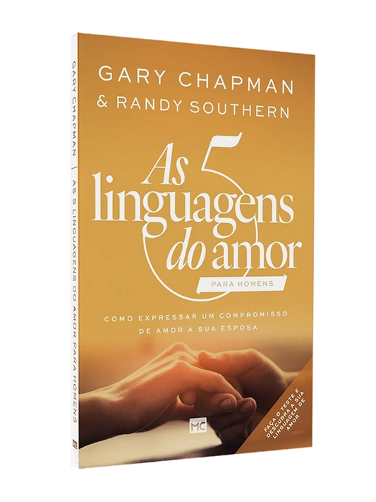 As 5 linguagens do amor para homens I Gary Chapman I Nova Capa